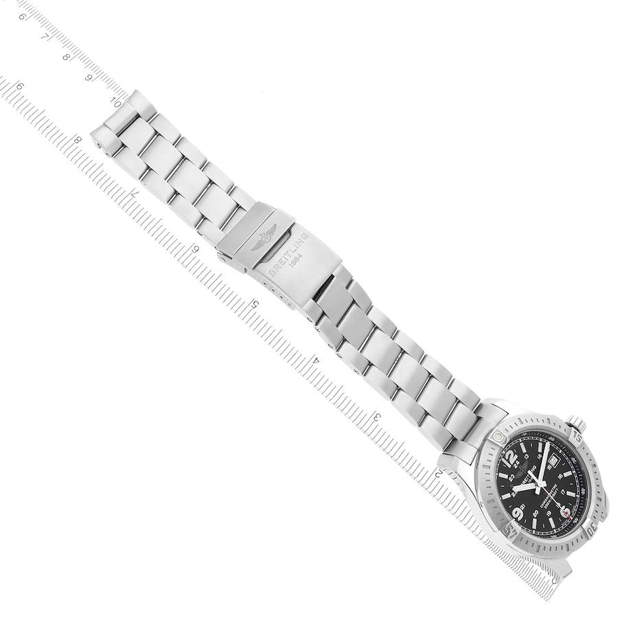 Breitling Colt Black Dial Steel Quartz Mens Watch A74388