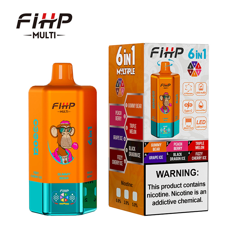 🔥 FIHP Multi 120K Puffs 6-in-1 Flavors 120000 Disposable Vape | 💥 20% RABATU | Nowi klienci hurtowi oszczędzają więcej | Polska wysyłka lokalna