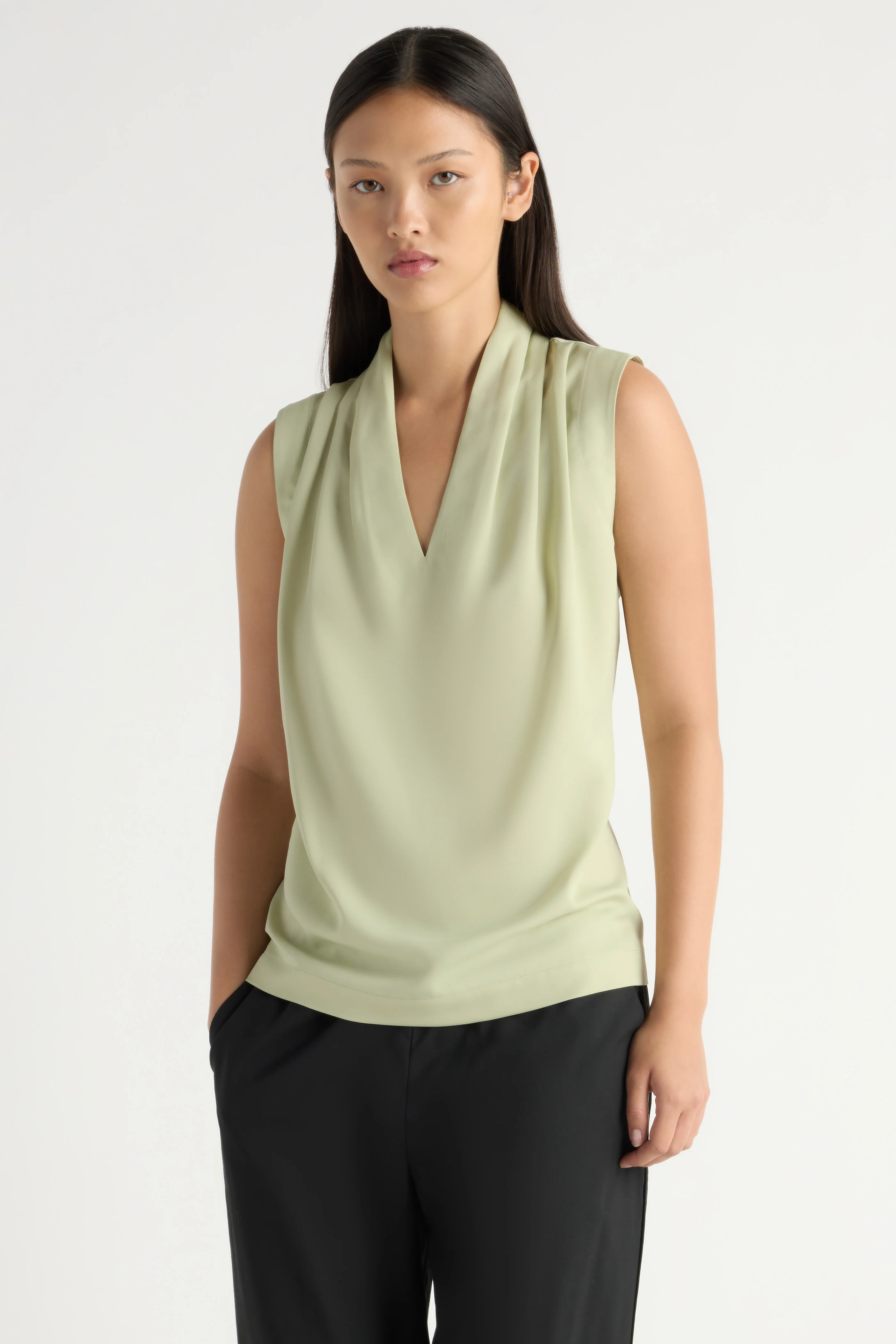 Jae V-Neck Sleeveless Blouse