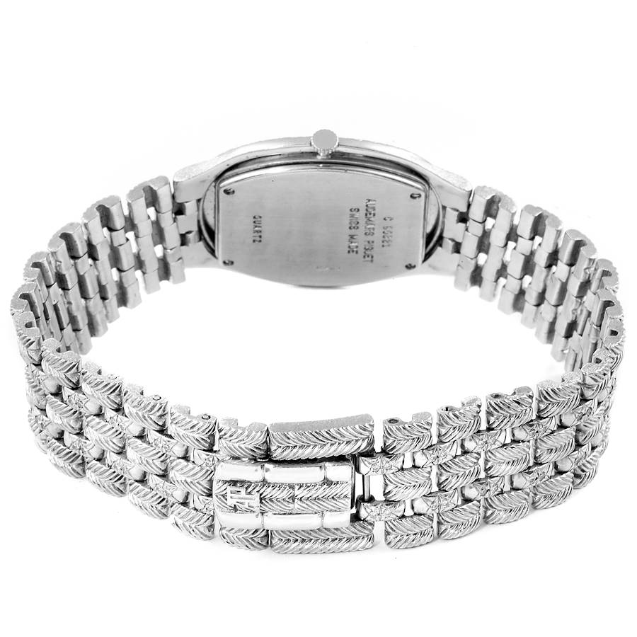Audemars Piguet White Gold Sapphire Diamond Dial Unisex Watch 56478