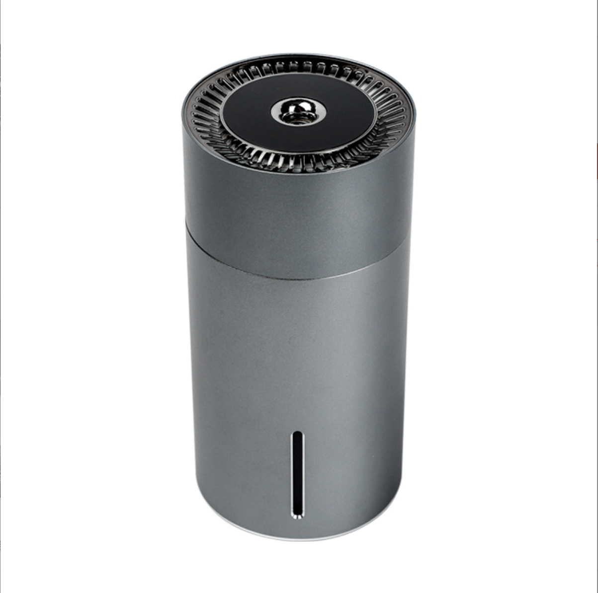 Space Gray Mini Humidifier, Quiet Cool Mist Maker for Vehicle Office