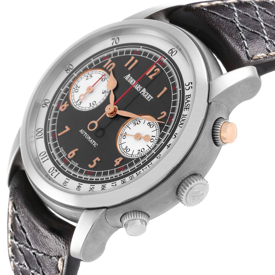 Audemars Piguet Jules Gstaad Classic Limited Edition Titanium Mens Watch 26558TI