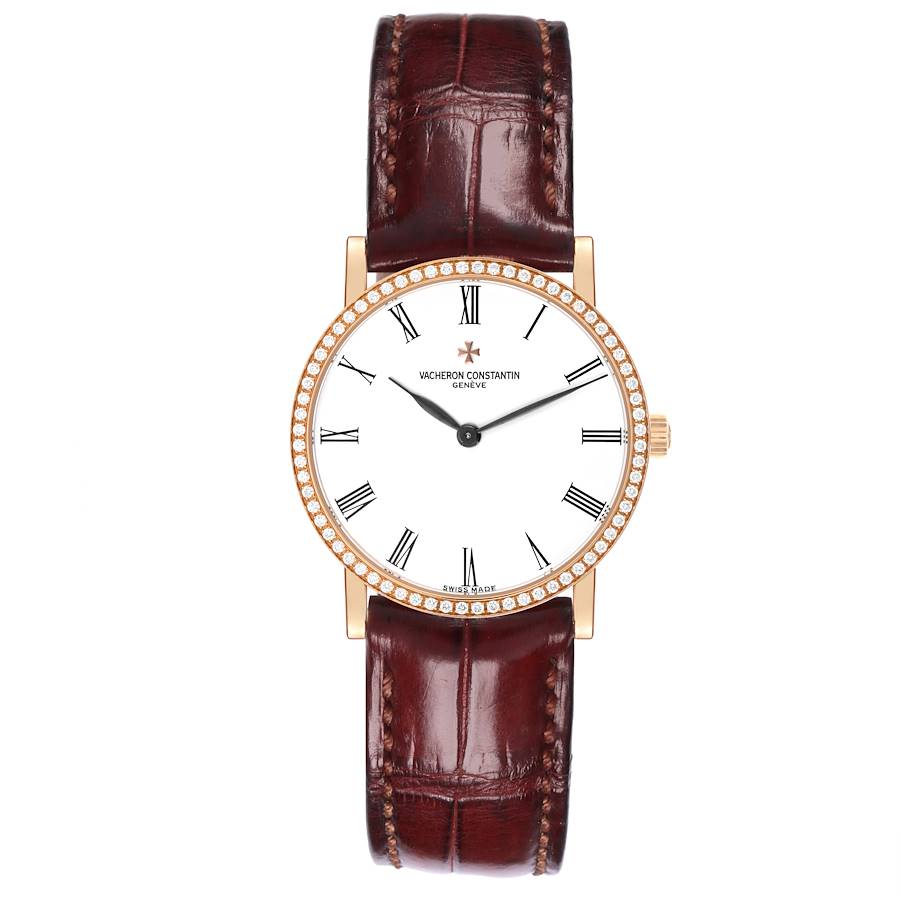Vacheron Constantin Patrimony 31mm Rose Gold Ladies Watch 33593