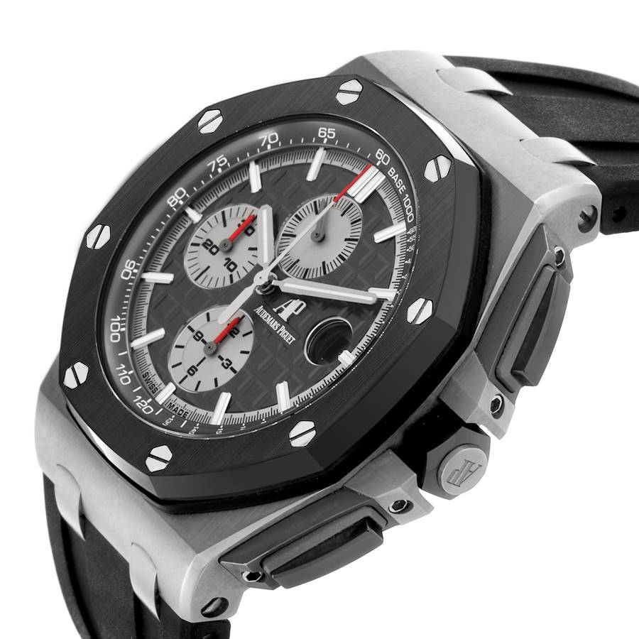 Audemars Piguet Royal Oak Offshore Titanium Ceramic Mens Watch 26400IO