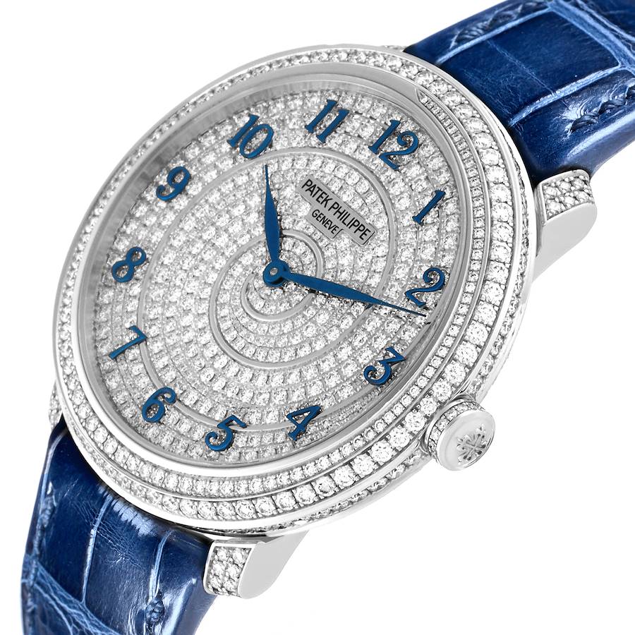 Patek Philippe Calatrava Diamond Ribbon Joaillerie 36.5mm Reference : 4978/400G-001