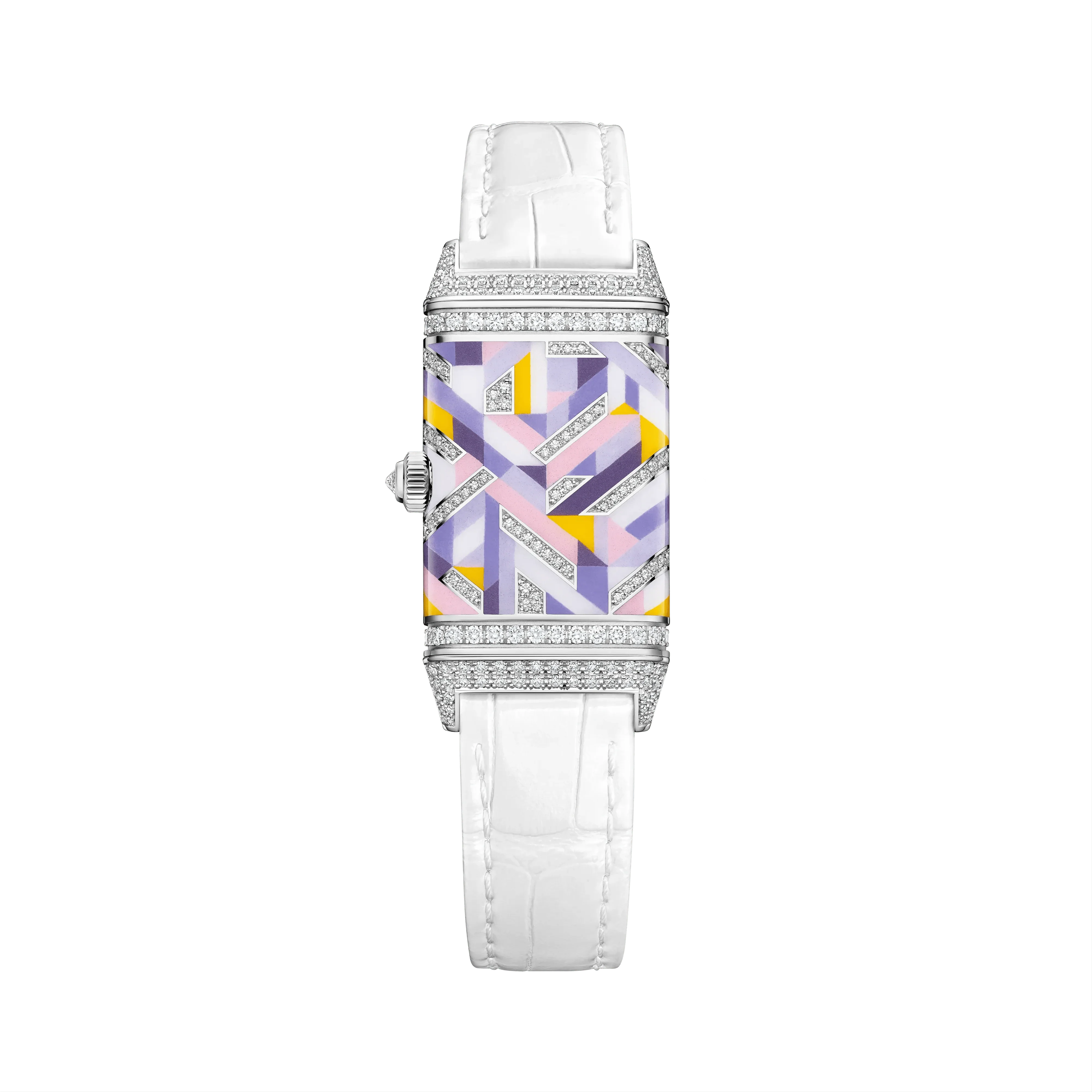 White Gold Reverso One Precious Colours Women&rsquo;s Watch Q3293433