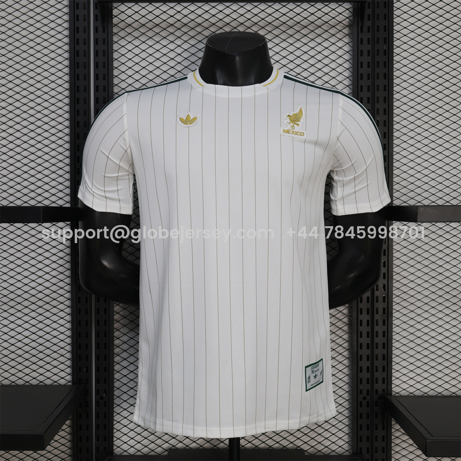 Mexico 2026 Terrace Icon Retro Casual Style White Jersey - Player Version