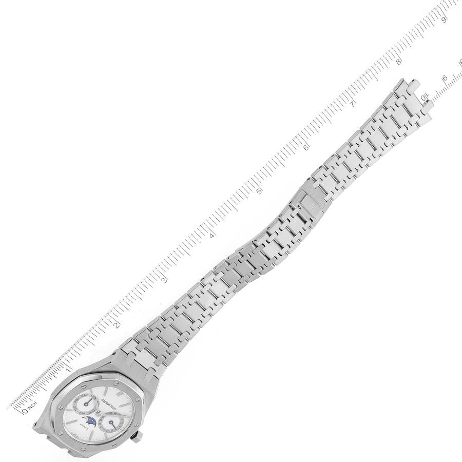 Audemars Piguet Royal Oak Day Date Moonphase Steel Mens Watch 25594ST