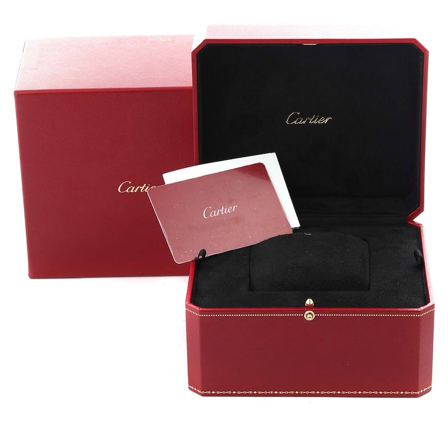 Cartier Santos Dumont XL Steel Rose Gold Limited Edition Mens Watch W2SA0025