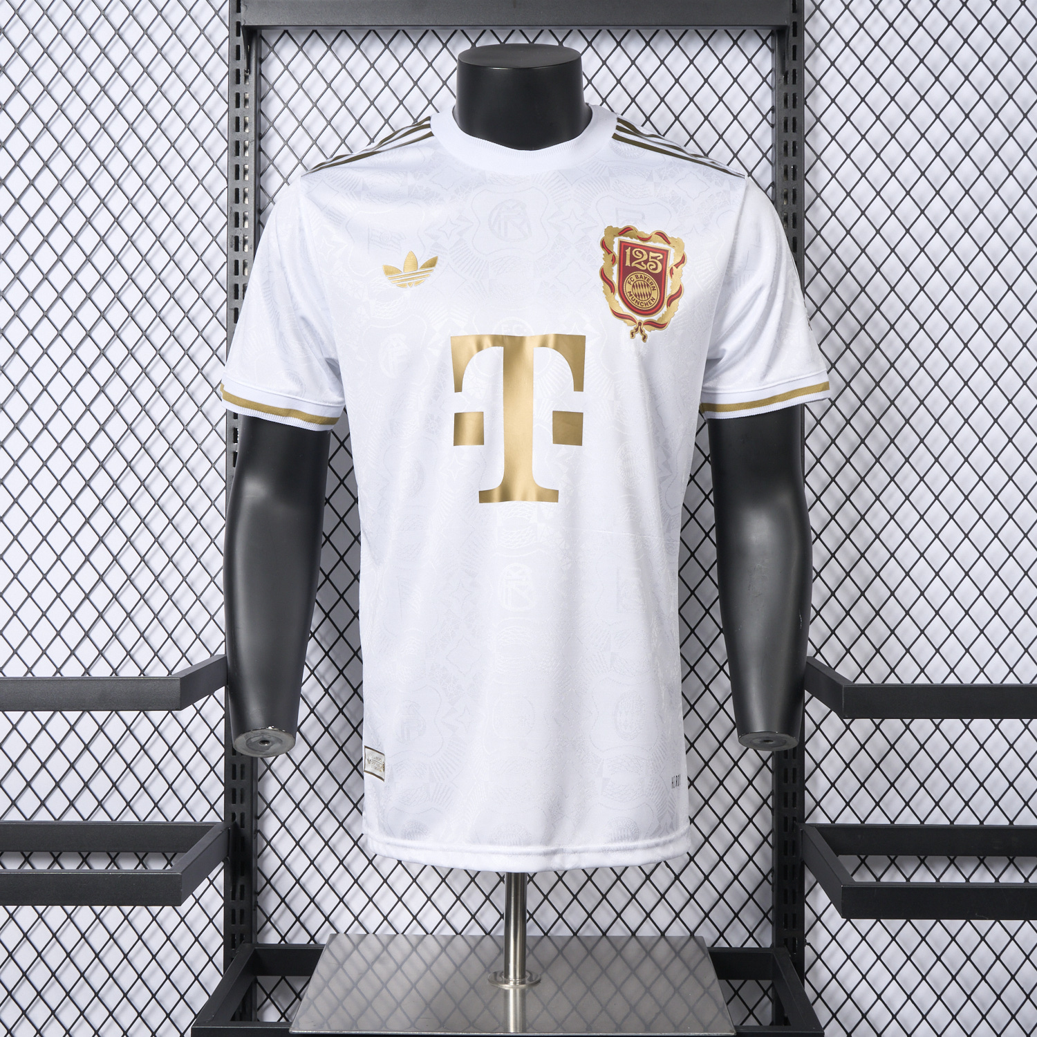 Bayern Munich 2025 White 125th Anniversary Jersey - Player Version