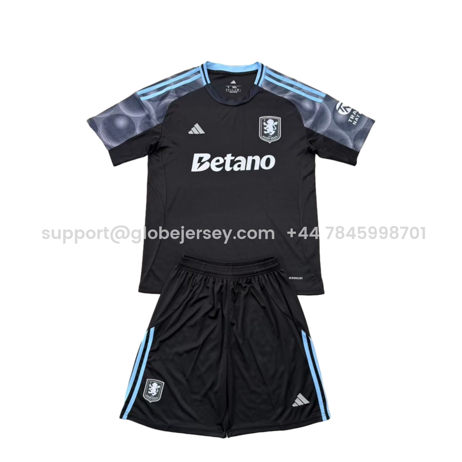Aston Villa 25-26 Away Men's Adult Jersey Set - Fans Version