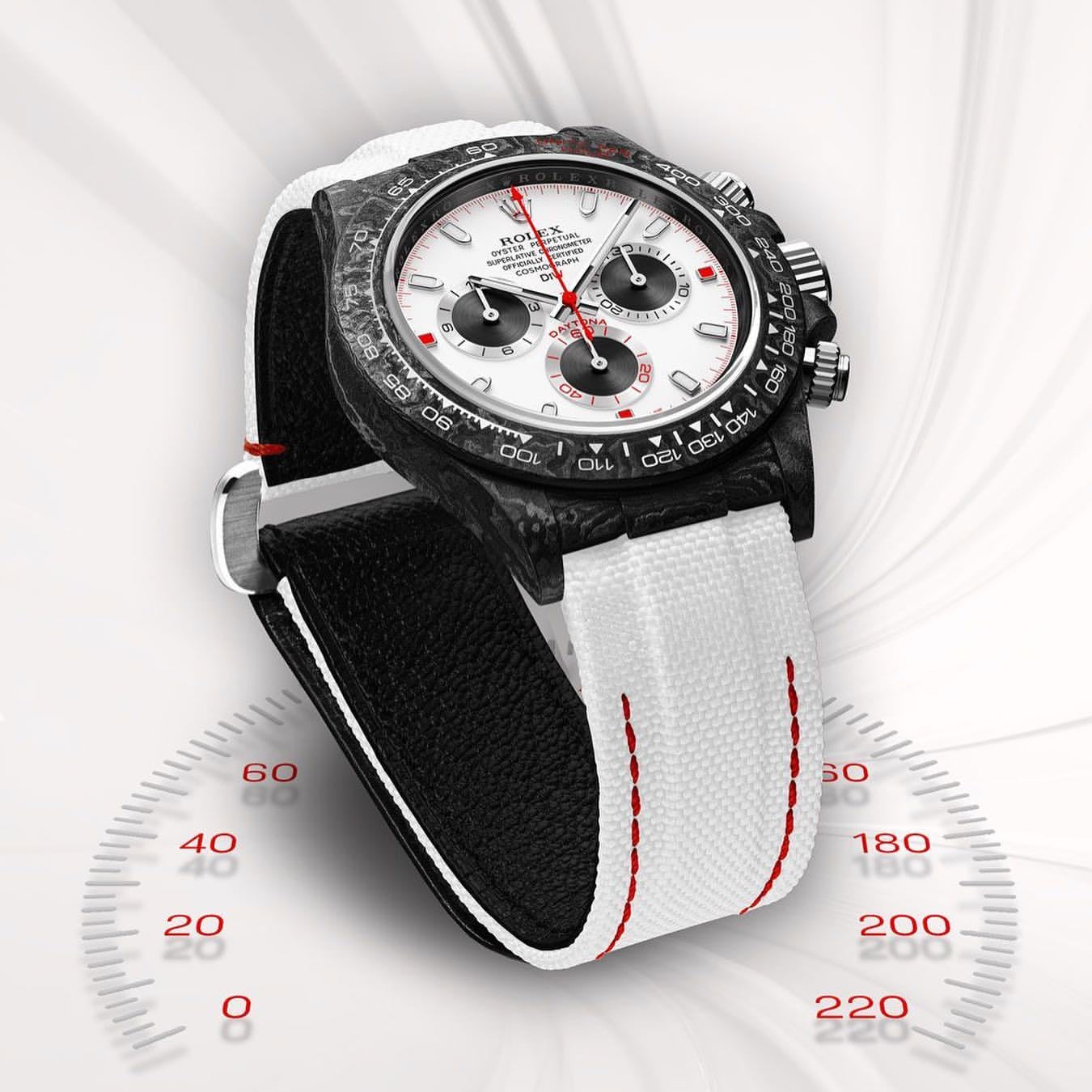 NTPT Carbon Rolex DiW Daytona "SPEEDSTER WHITE"