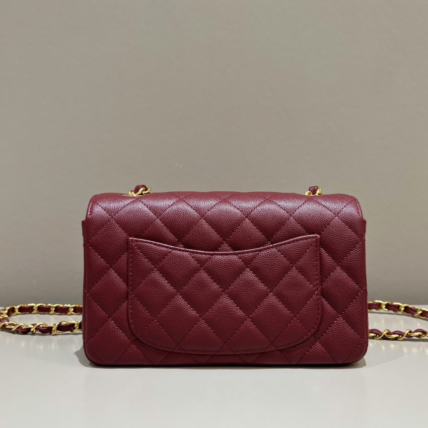 CHANEL Classic Flap 25cm Burgundy