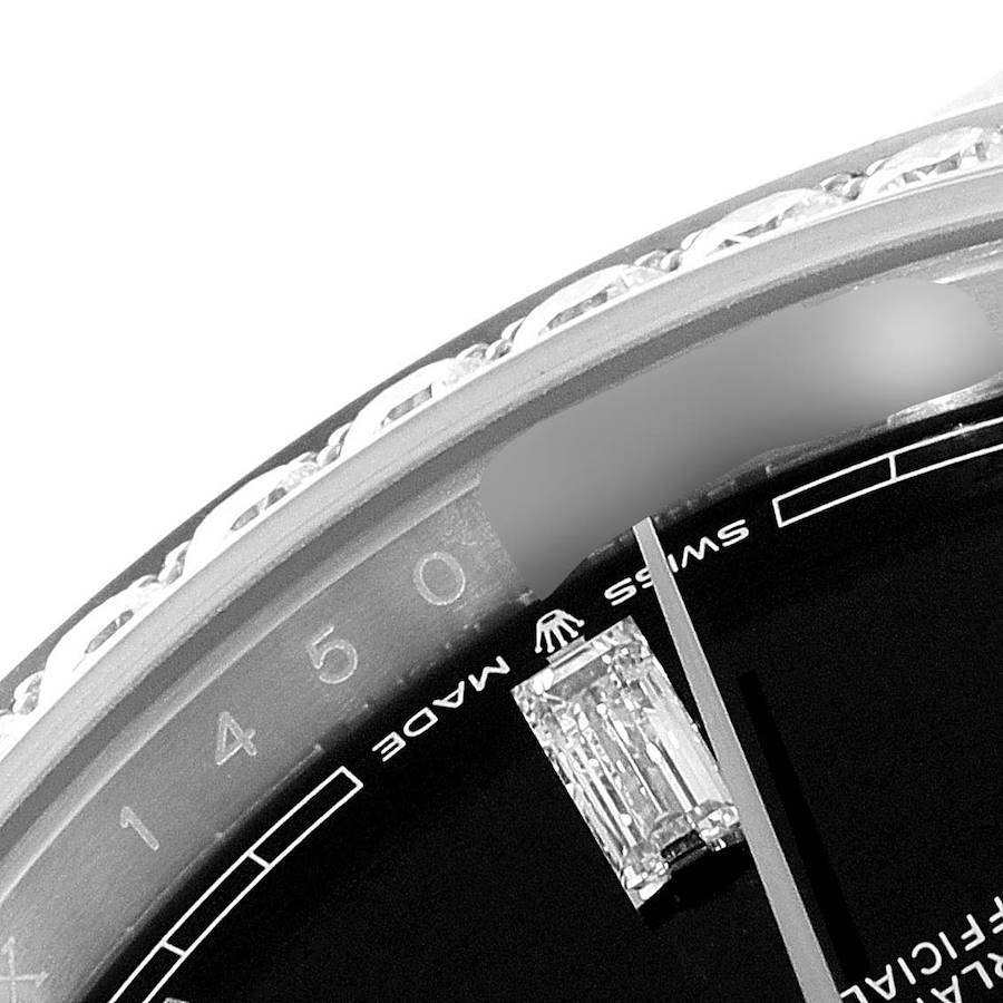 Rolex Day-Date 40 President White Gold Diamond Mens Watch 22834
