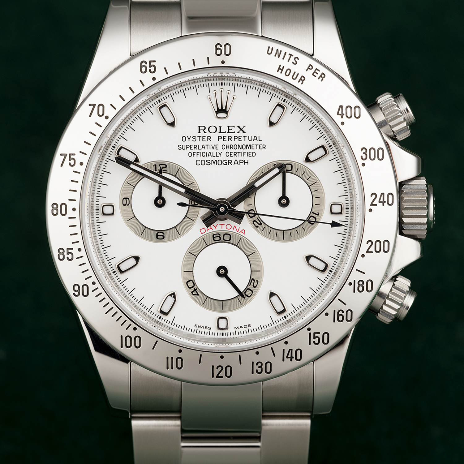 ​Rollie-The Crown Daytona Stainless Steel 40mm APH Dial 116520 Brand New