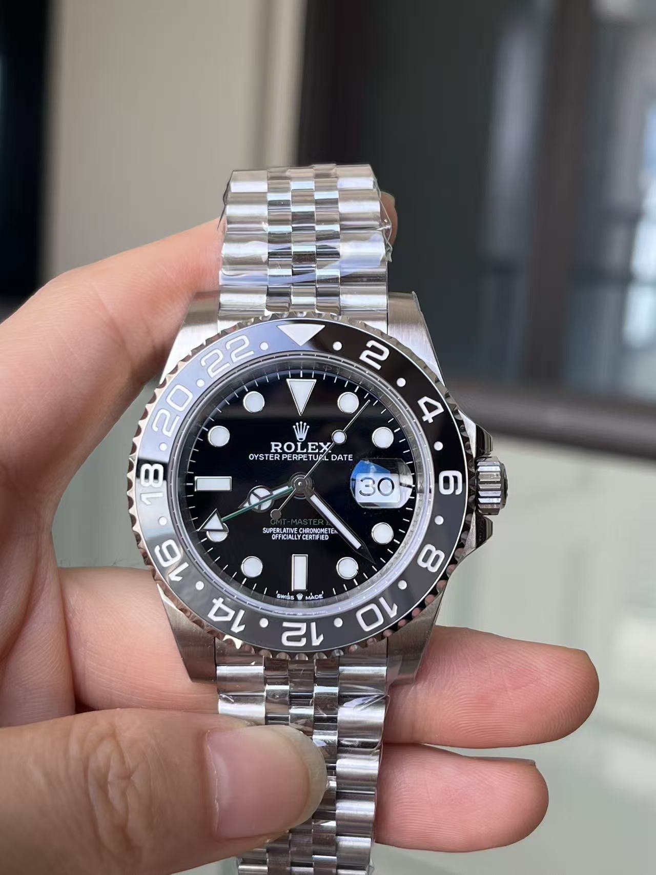 CC Rolex GMT Master II Oystersteel M126710GRNR 0004 Automatic 40mm