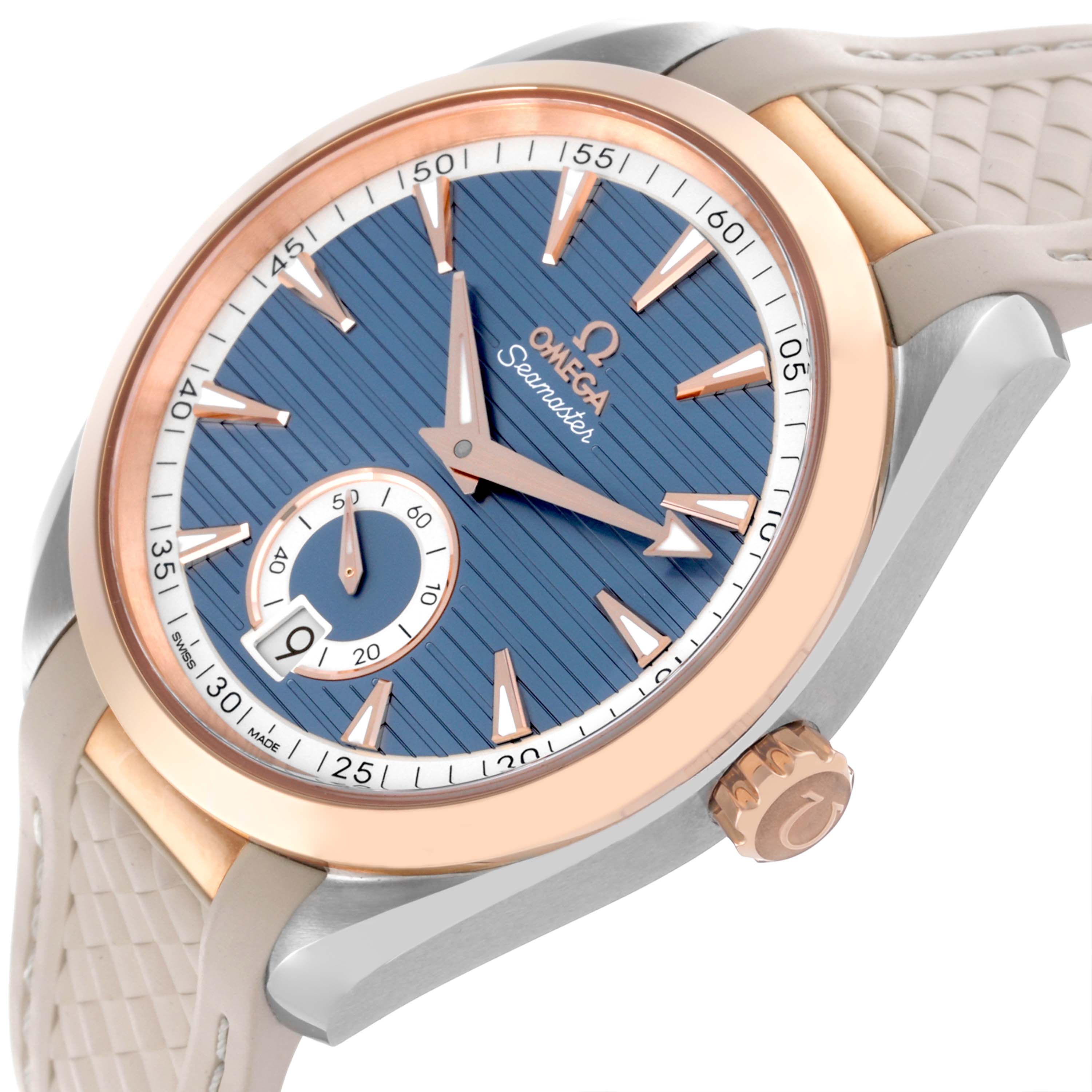 Omega Seamaster Aqua Terra Steel Rose Gold Watch 41.0 MM 220.22.41.21.03.001