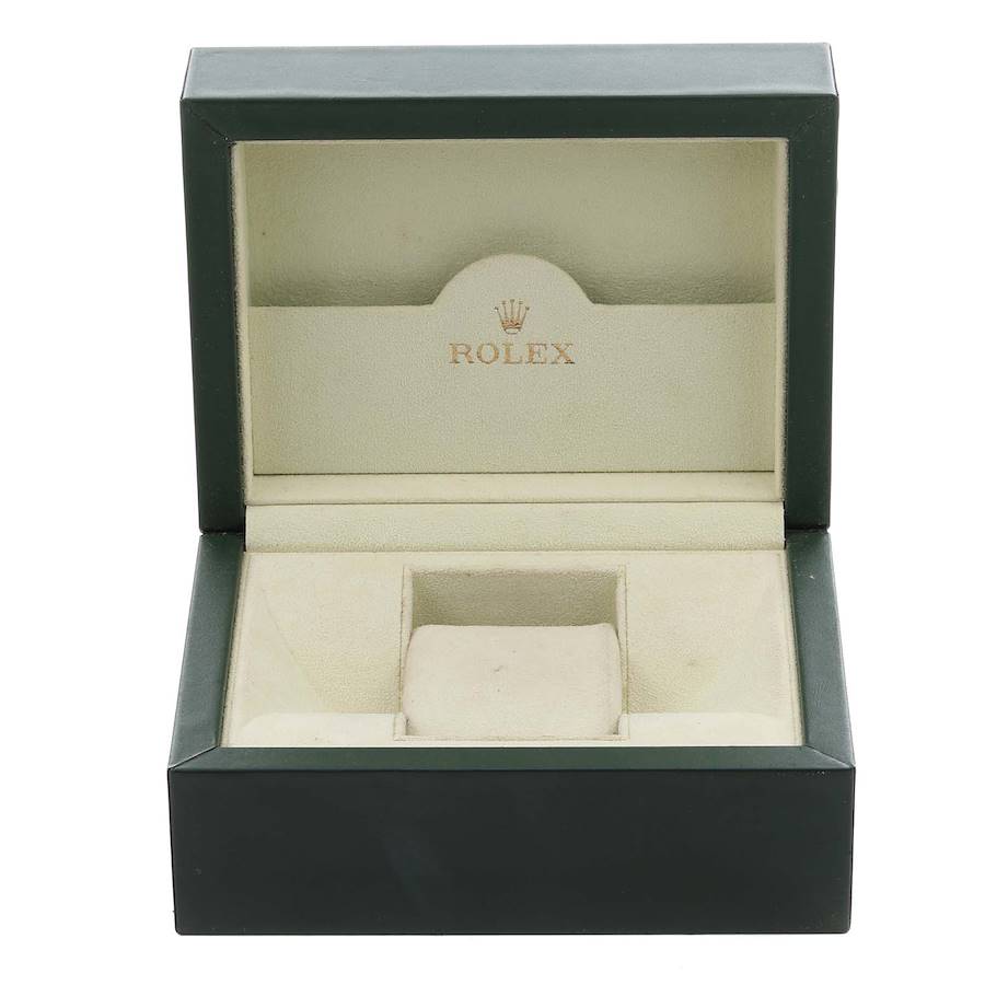 Rolex Daytona White Gold Brown Strap Chronograph Mens Watch 116519