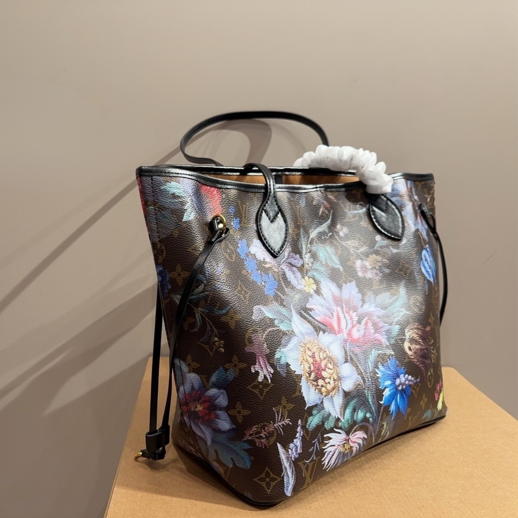 Louis Vuitton Neverfull MM Tote Bag Monogram Canvas Ebene 31cm M28918