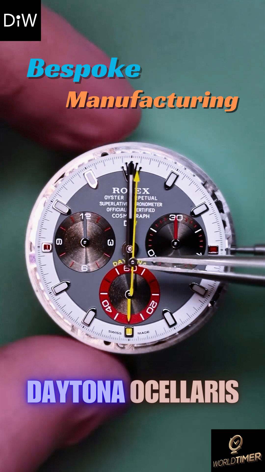 Tailor-Made DiW Rolex Daytona "OCELLARIS UNIQUE PIECE"
