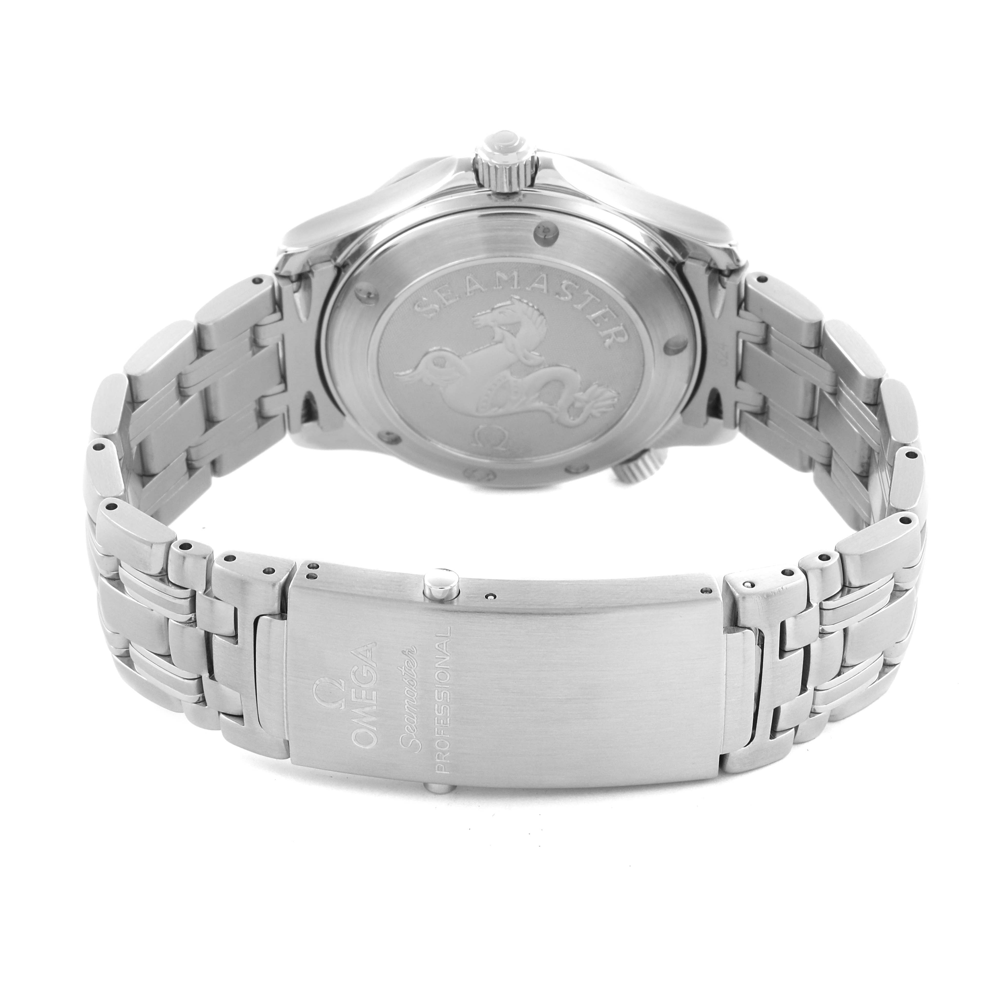 Omega Seamaster 300M 36 Midsize Blue Dial Steel Mens Watch 36.25 MM 2223.80.00