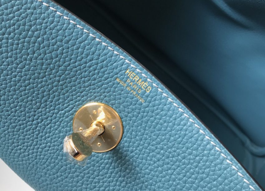 Replica Hermès Lindy Blue