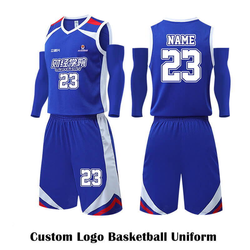 Royal Blue Custom Basketball Jerseys Any Name Number Team Logo