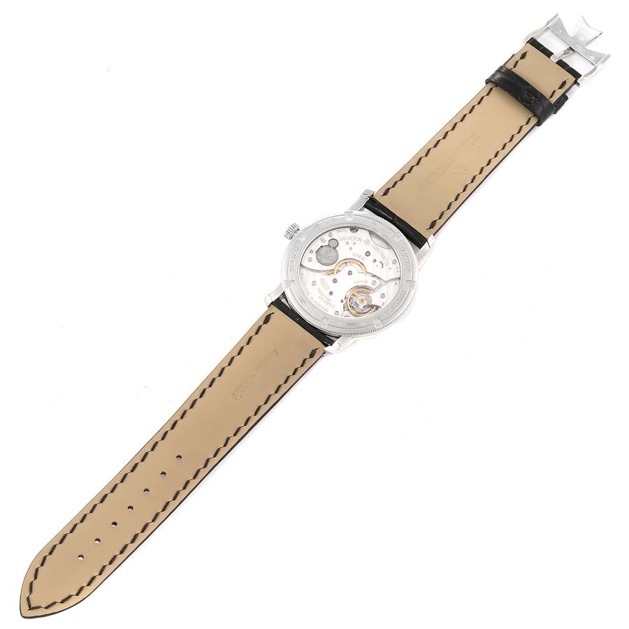 Vacheron Constantin Traditionnelle Platinum Grey Dial Mens Watch 82172