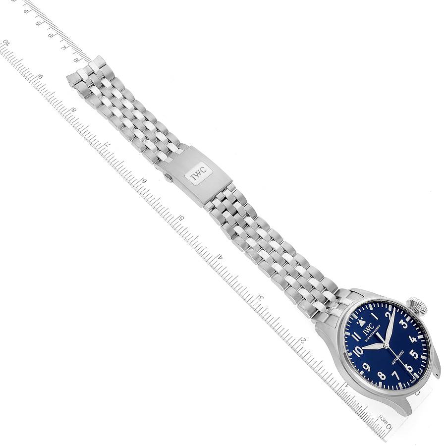 IWC Big Pilots 43mm Steel Blue Dial Mens Automatic Watch IW329304
