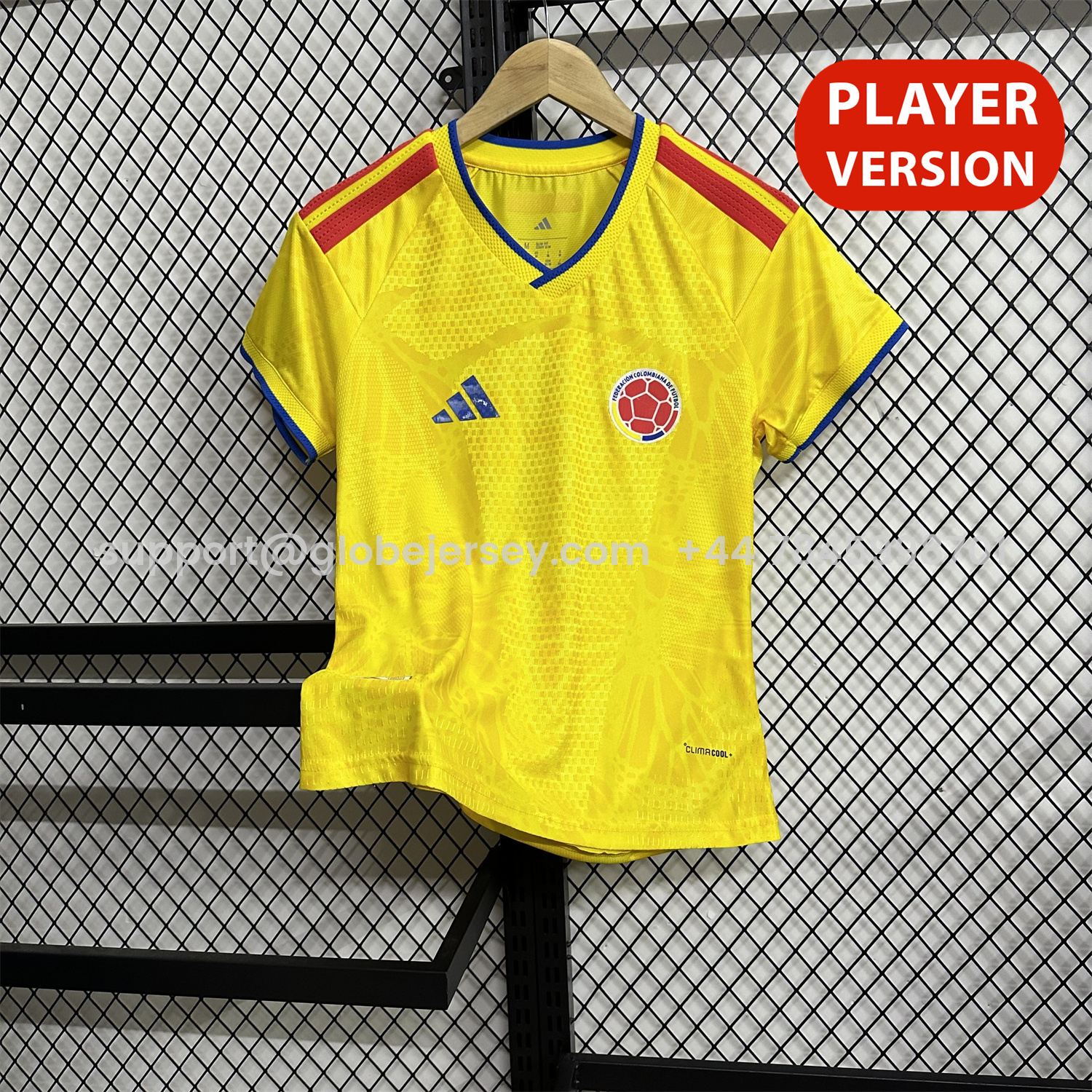 Women's Colombia 2026 Home Jersey - Player Version
