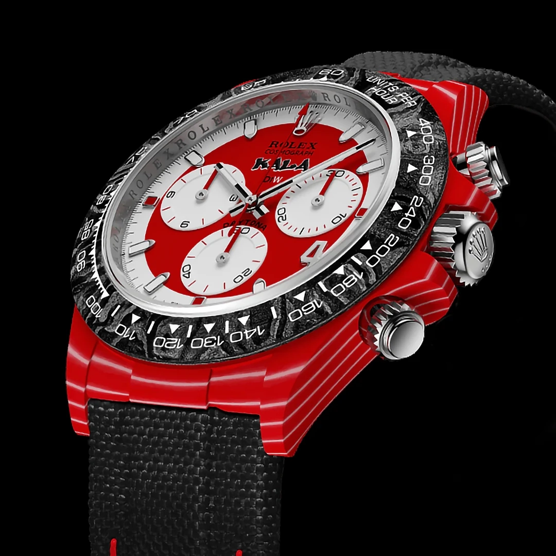 Rolex Daytona "DiW x KAKHA KALADZE" Quartz Fiber Rolex Watch