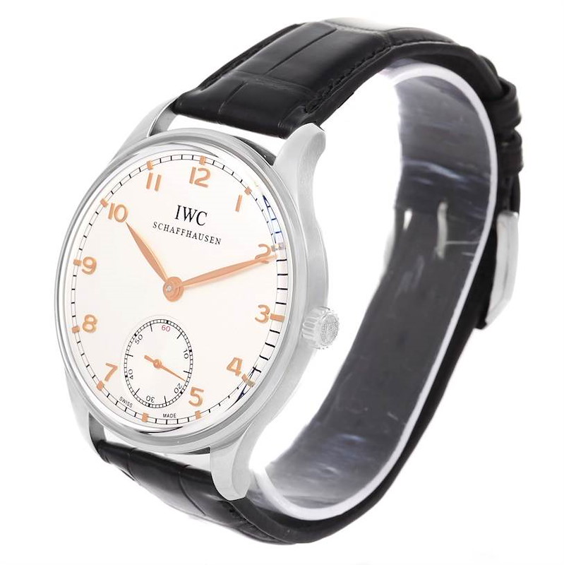 IWC Portuguese Chrono Manual Stainless Steel Mens Watch IW545408