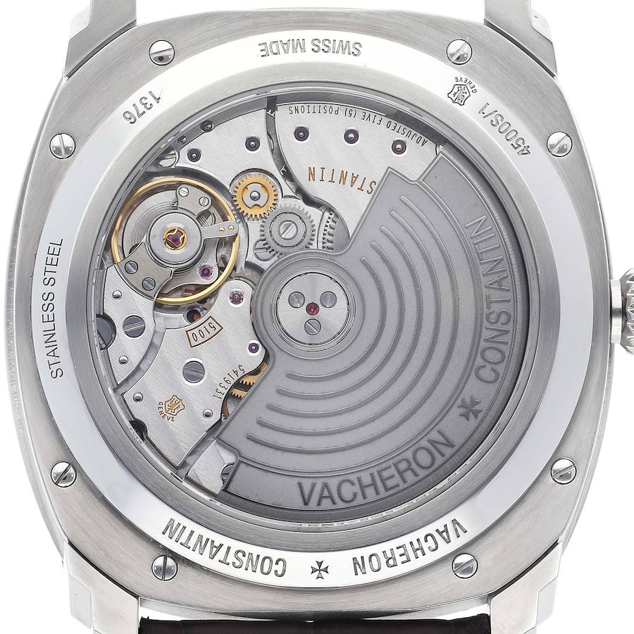 Vacheron Constantin Quai De L'ile Date Steel Mens Watch 4500S