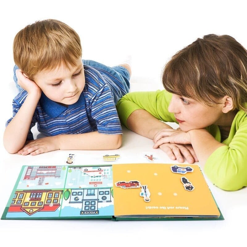 🔥Keep Your Kids Away From Electronics - Early Education Enlightenment Quiet Sticker Toy🎁-BUY 2 FREE SHIPPING