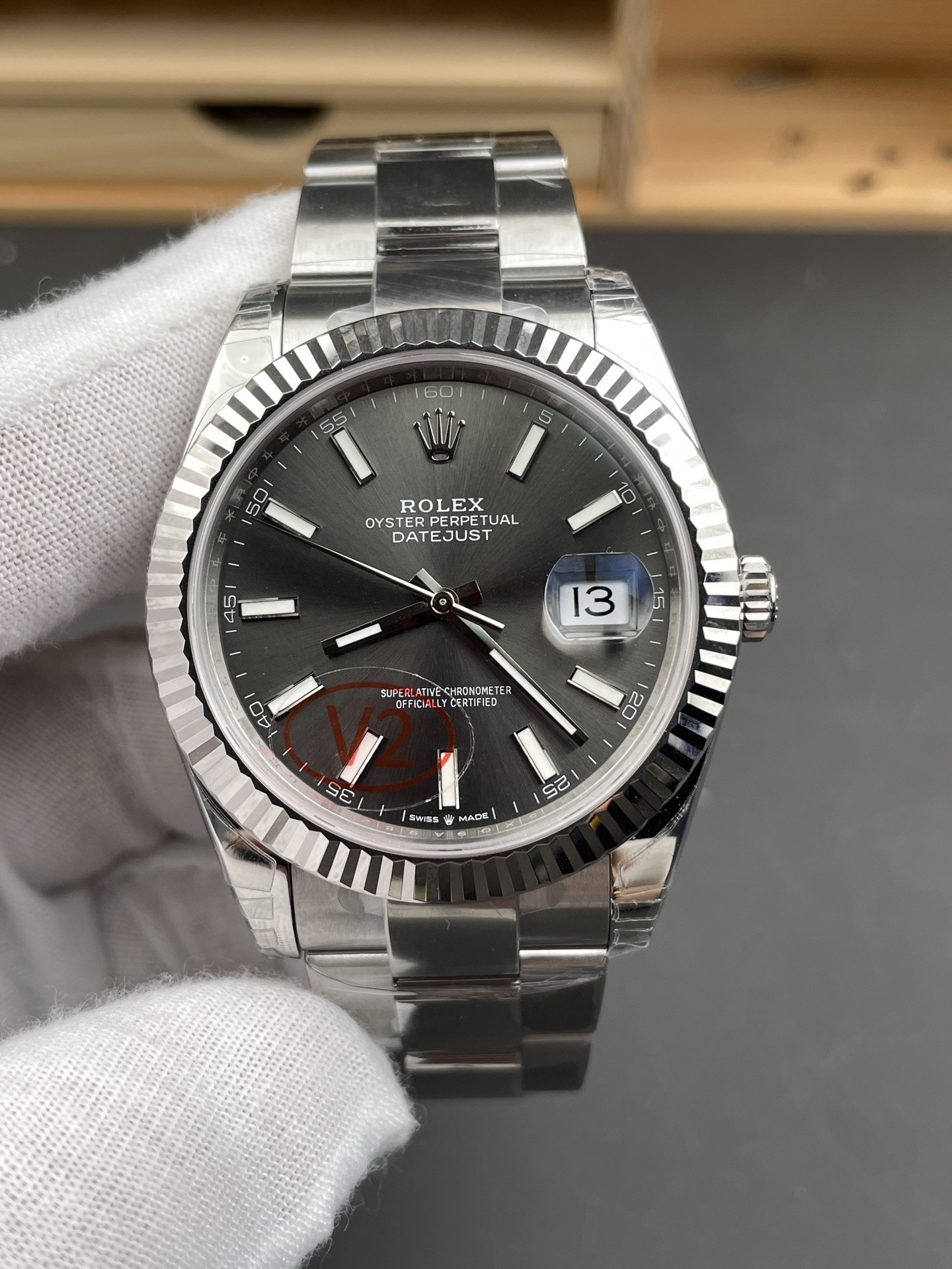 Grey Dial Datejust V2 Version