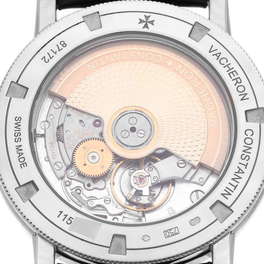 Vacheron Constantin Traditionnelle White Gold Mens Watch 87172