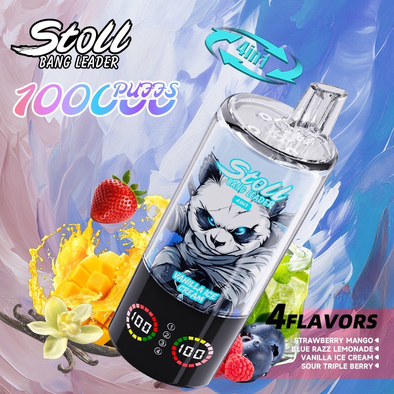 Bang Leader 100K Puffs 4-in-1 Prefilled Vape Device - 4 Flavours, Rechargeable, 850mAh