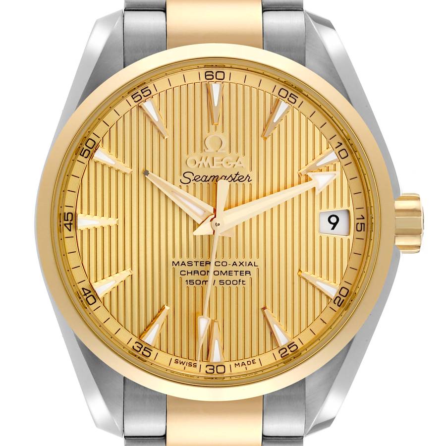 Omega Seamaster Aqua Terra Steel Yellow Gold Watch 231.20.39.21.08.001