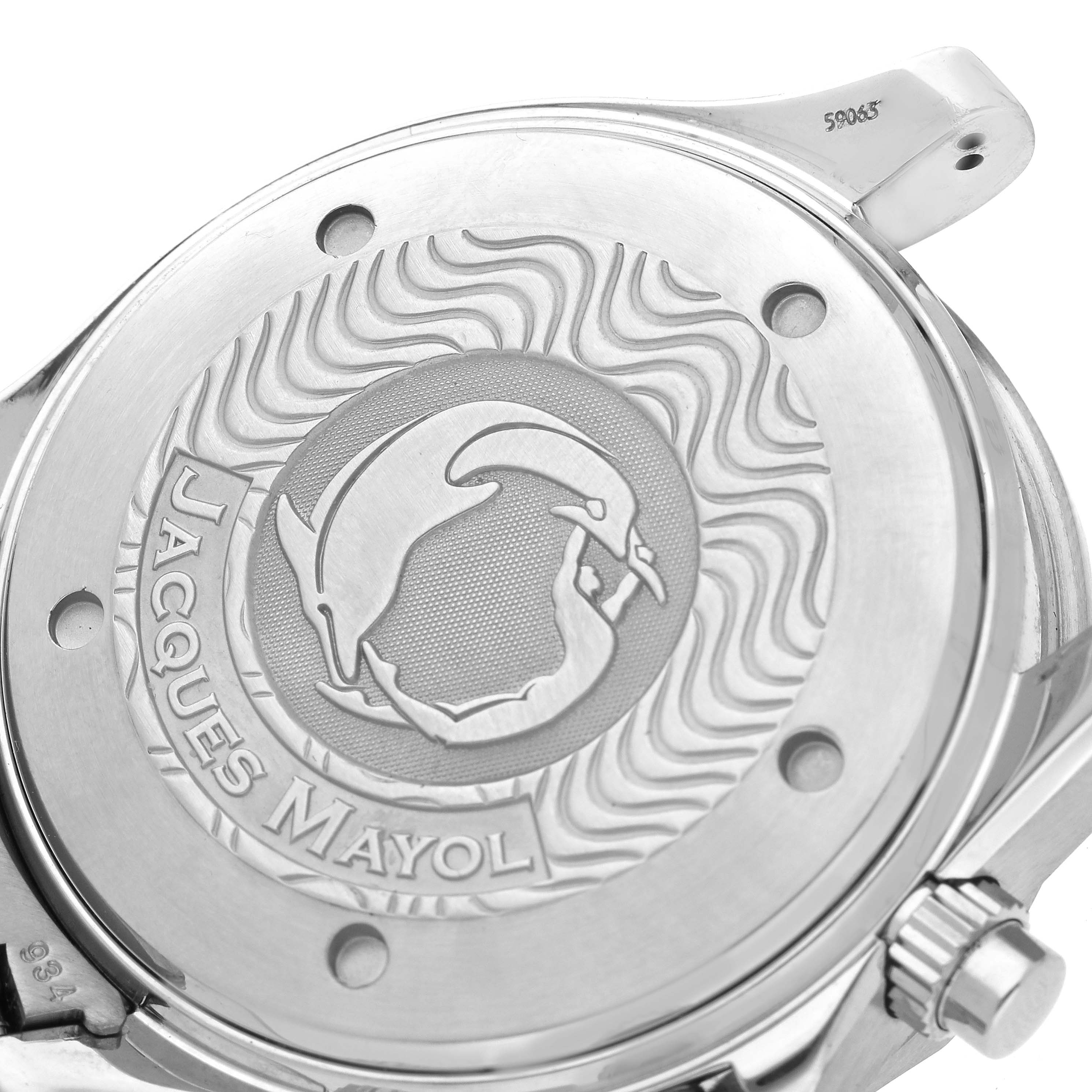 Omega Seamaster Apnea Jacques Mayol Steel Mens Watch 42.0 MM 2595.50.00