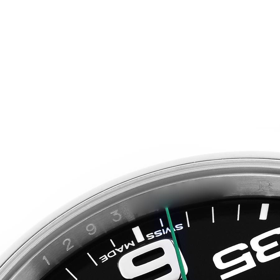 Rolex Oyster Perpetual Air King Green Hand Steel Mens Watch 116900
