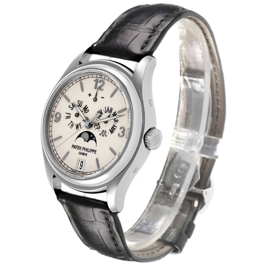 Patek Philippe Complications Annual Calendar White Gold Mens Watch 5146G