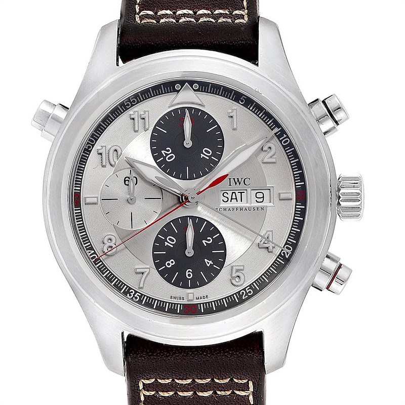 IWC Spitfire Double Chronograph Rattrapante Automatic Watch IW371806