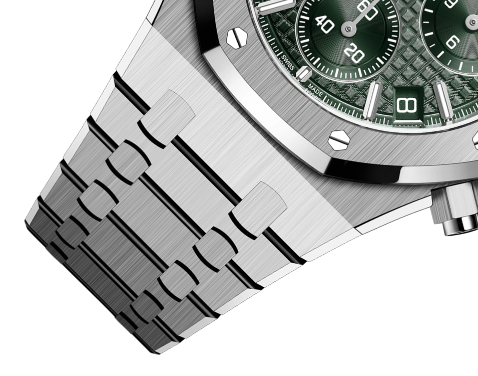 ROYAL OAK Khaki Green Dial CHRONOGRAPH 41mm