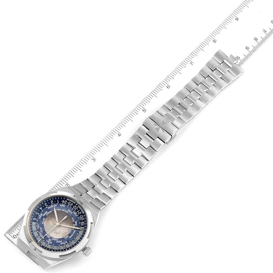 Vacheron Constantin Overseas World Time Automatic Steel Mens Watch 7700V