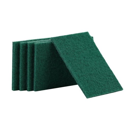 Dish Washing Green Sponge/Scouring Pad - 5 Pieces