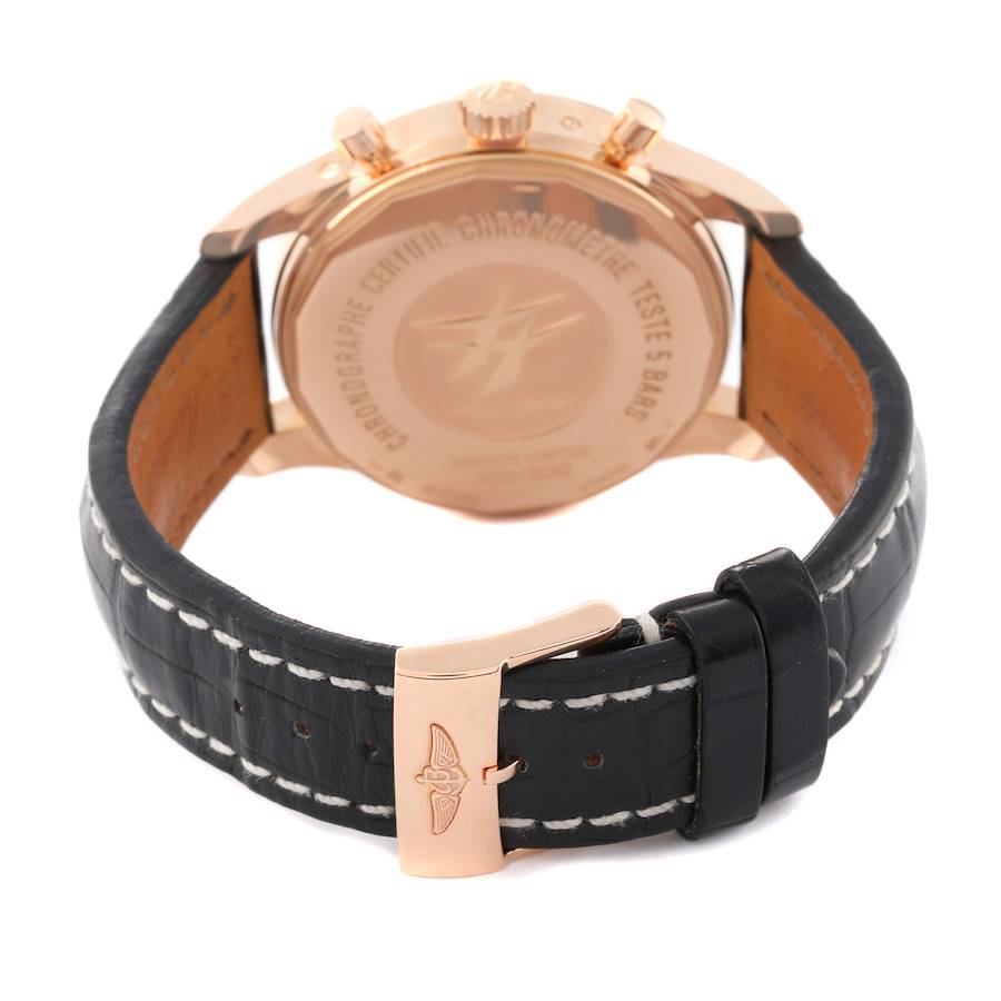 Breitling Transocean Chronograph 1461 Rose Gold Mens Watch R19310