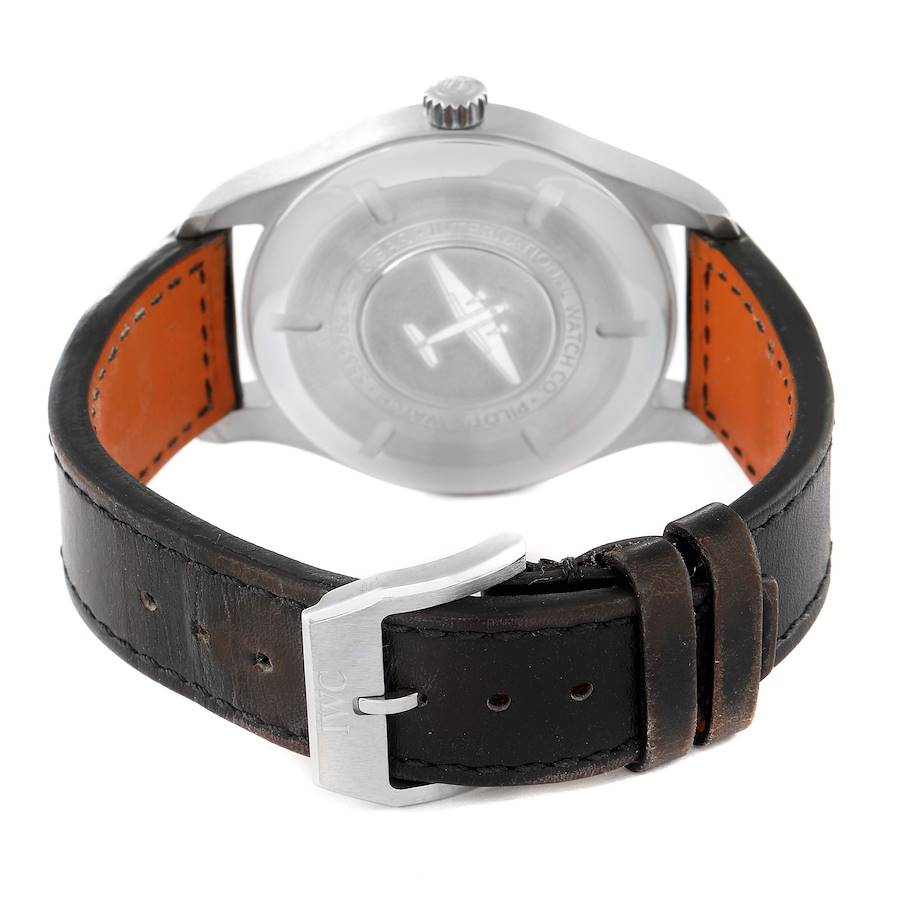IWC Pilot Mark XVIII Black Dial Steel Mens Watch IW327001