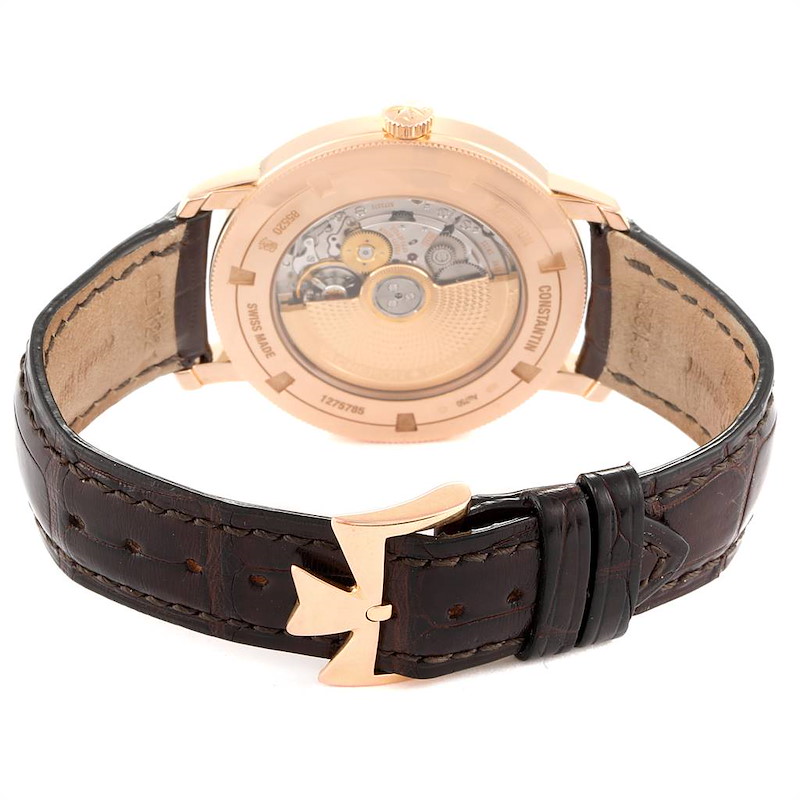 Vacheron Constantin Traditionnelle Rose Gold Diamond Unisex Watch 85520