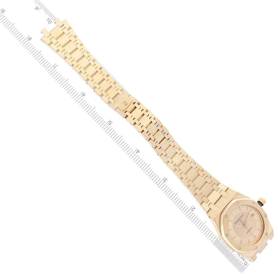 Audemars Piguet Royal Oak Yellow Gold Mens Watch 15050BA