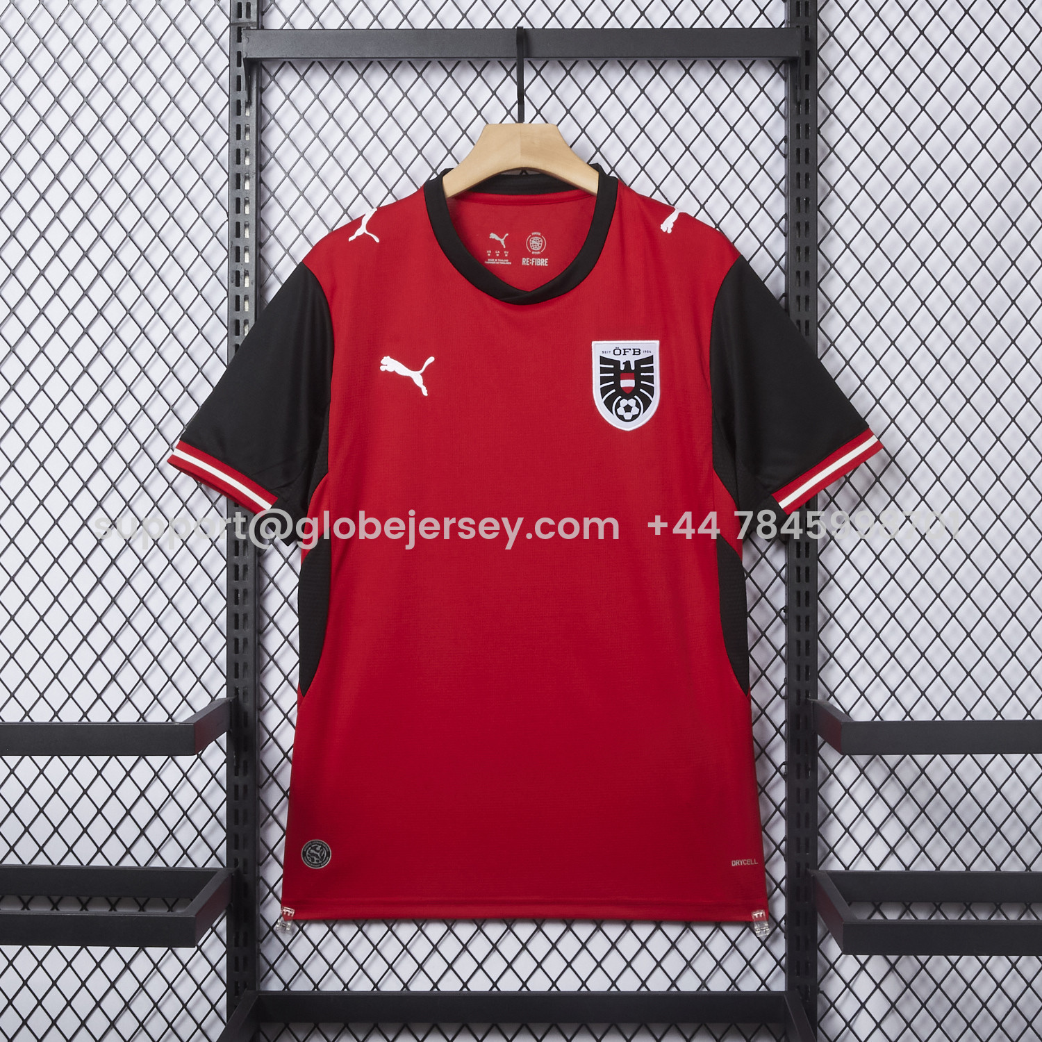 Austria 2026 Home Red Jersey - Fans Version